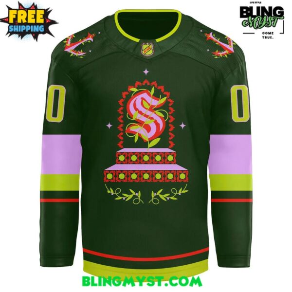 Seattle Kraken 2025 Hispanic Heritage Night Hockey Jersey
