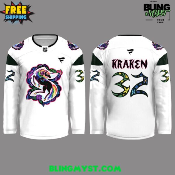 Seattle Kraken Pride Night 2026 Hockey Jersey