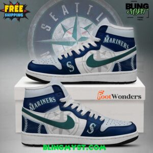 Seattle Mariners MLB World Series Nike Air Jordan 1