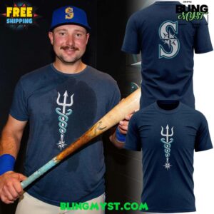 Seattle Mariners Vintage Trident T-Shirt