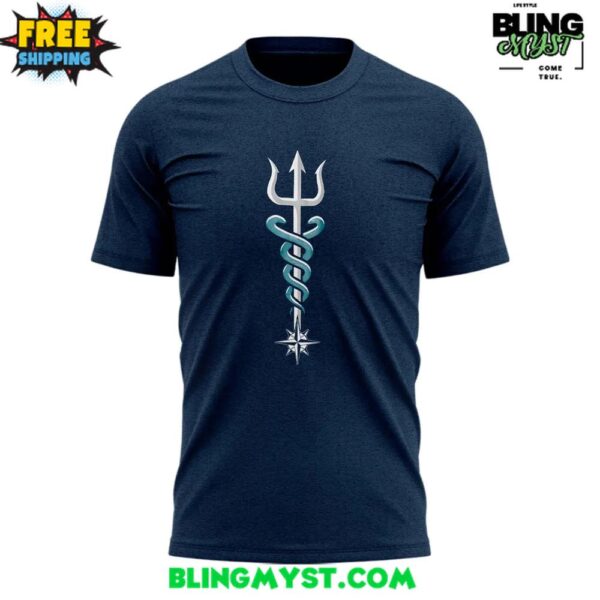 Seattle Mariners Vintage Trident T-Shirt