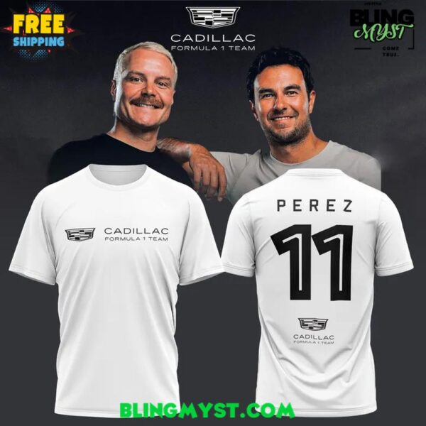 Sergio Perez Cadillac Formula 1 Team Special Edition Shirt Collection