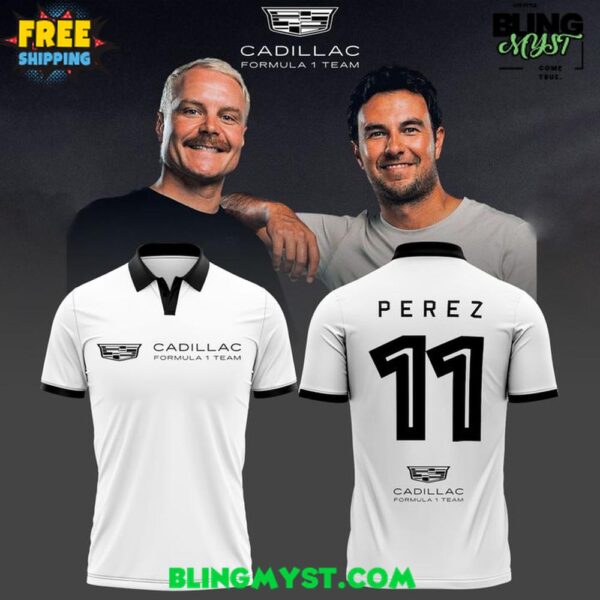 Sergio Perez Cadillac Formula 1 Team Special Edition Shirt Collection