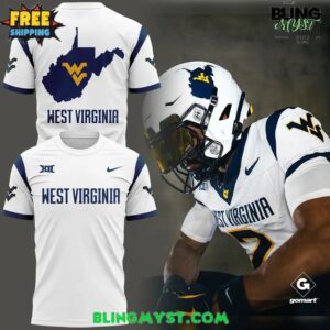 Special West Virginia Football 2025 White T-Shirt