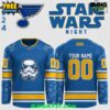 St Louis Blues x Star Wars Night 2024 Hockey Jersey 1