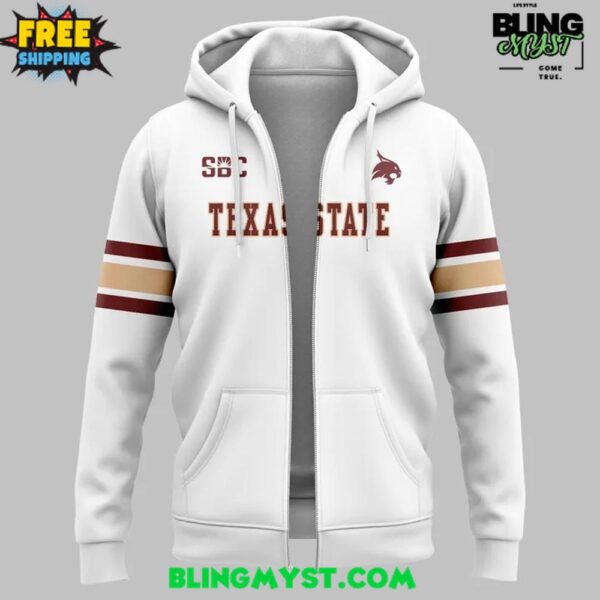 Texas State Bobcats Icey Whites 2025 Shirt Collection