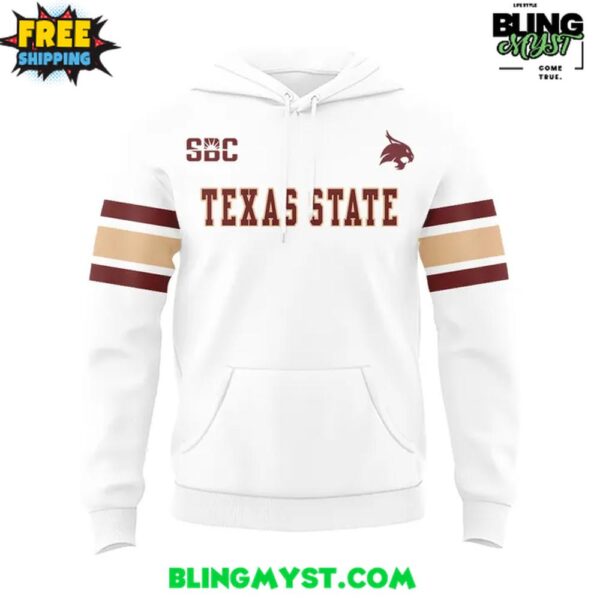 Texas State Bobcats Icey Whites 2025 Shirt Collection