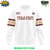 Texas State Bobcats Icey Whites 2025 Shirt Collection 8