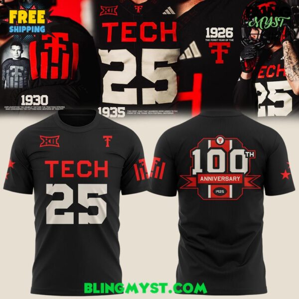 Texas Tech Red Raiders 100th Anniversary Limited Shirt Collection