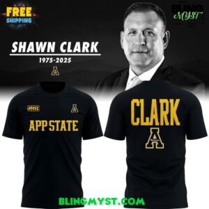 Thank You Shawn Clark Appalachian State Mountaineers T-Shirt