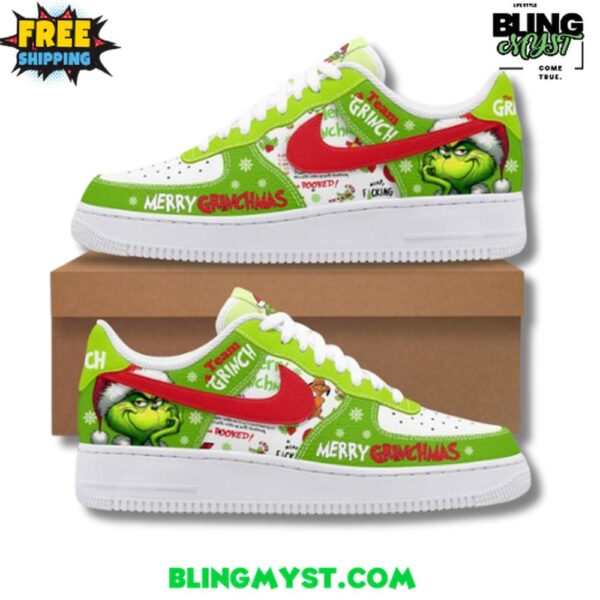 The Grinch Merry Grinchmas Limited Edition Nike Air Force 1