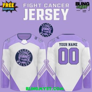 Toledo Walleye 2025 Hockey Fight Cancer Hockey Jersey