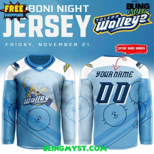 Toledo Walleye x Zamboni Night 2025 Hockey Jersey
