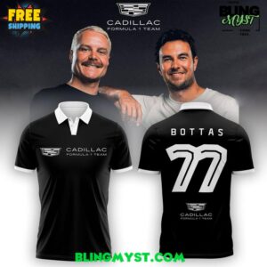 Valtteri Bottas Cadillac Formula 1 Team Special Edition Shirt