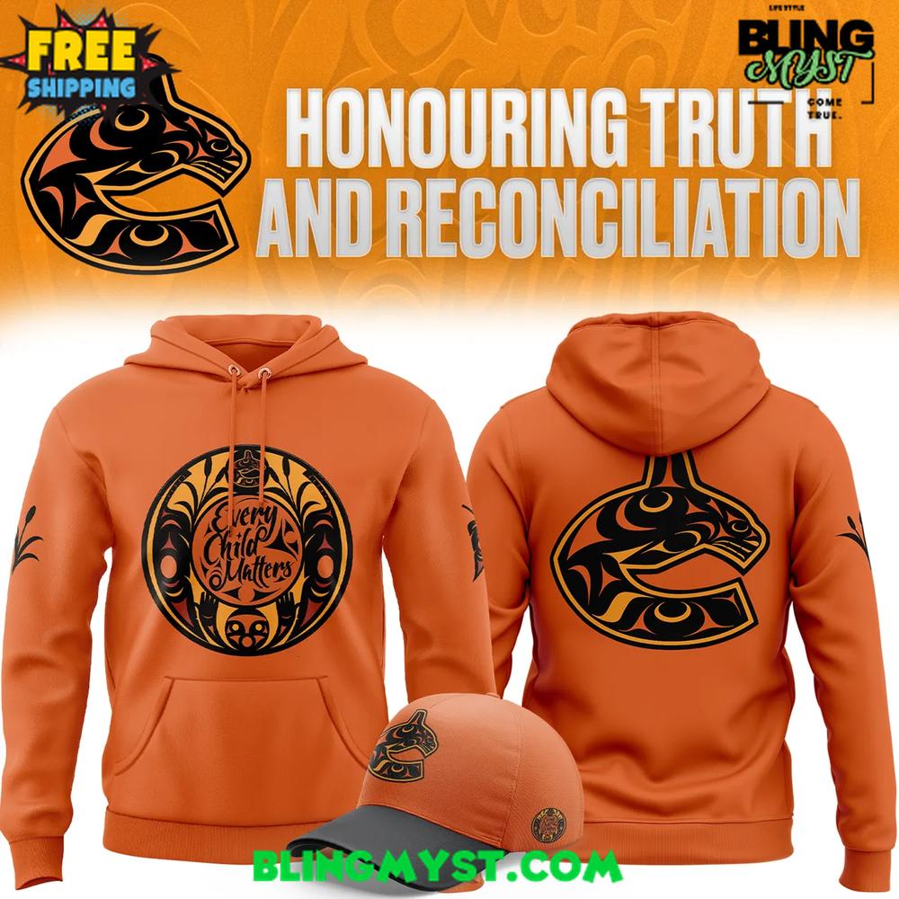 Vancouver Canucks 2025 Truth And Reconciliation Hoodie Vancouver Canucks 2025 Truth And Reconciliation Hoodie