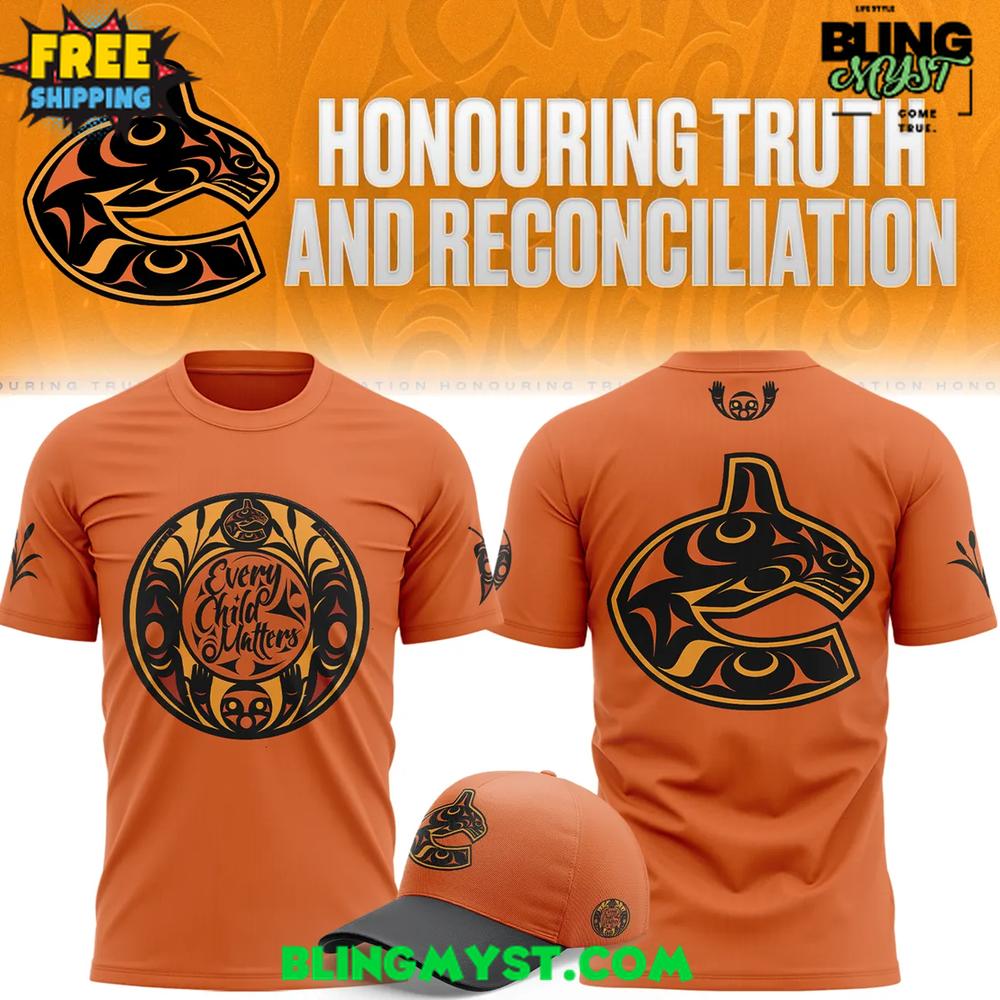 Vancouver Canucks 2025 Truth And Reconciliation T-shirt Vancouver Canucks 2025 Truth And Reconciliation T-shirt