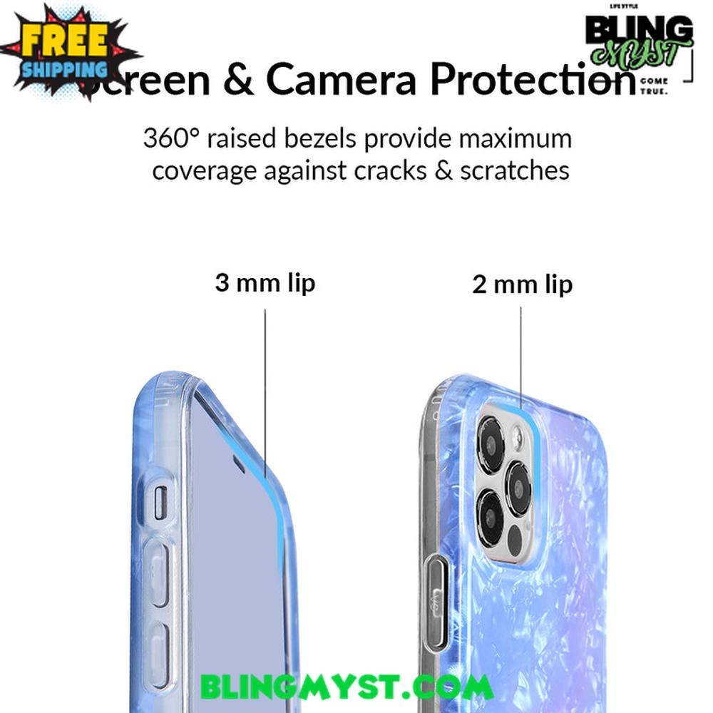 Velvet Caviar Blue Opal Quartz iPhone Case Velvet Caviar Blue Opal Quartz iPhone Case