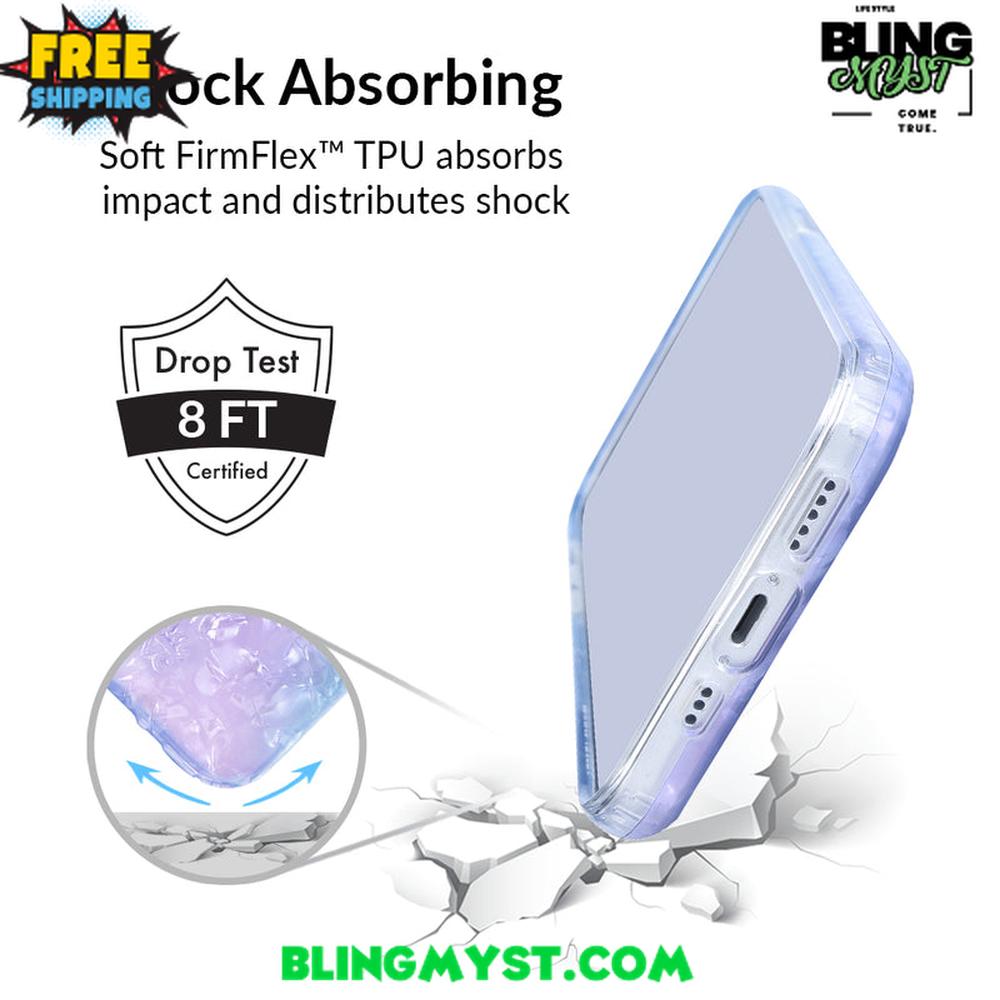 Velvet Caviar Blue Opal Quartz iPhone Case Velvet Caviar Blue Opal Quartz iPhone Case