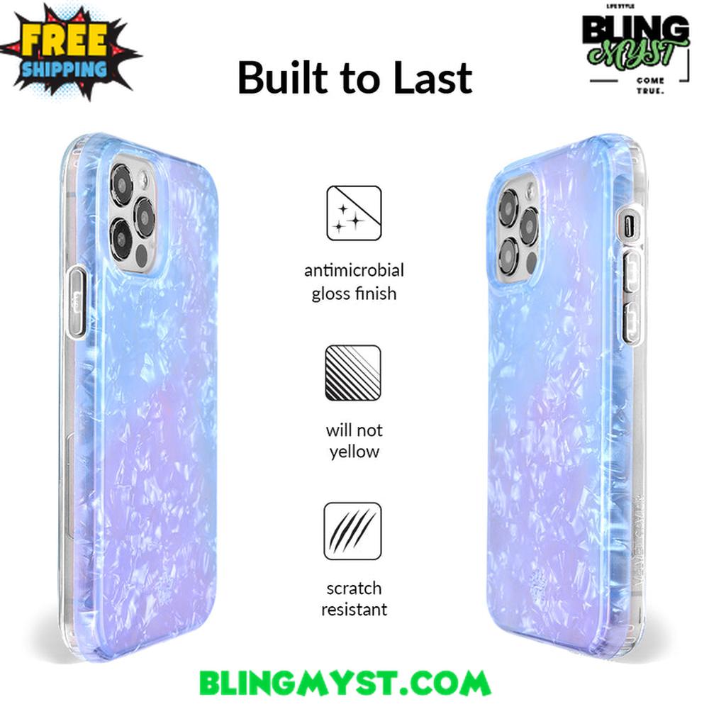 Velvet Caviar Blue Opal Quartz iPhone Case Velvet Caviar Blue Opal Quartz iPhone Case