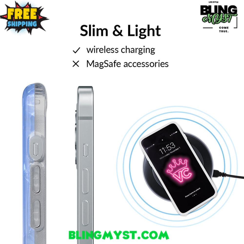 Velvet Caviar Blue Opal Quartz iPhone Case Velvet Caviar Blue Opal Quartz iPhone Case