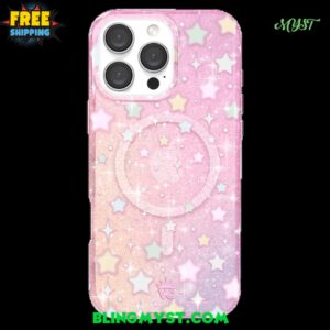 Velvet Caviar Falling Star Glitter iPhone Case