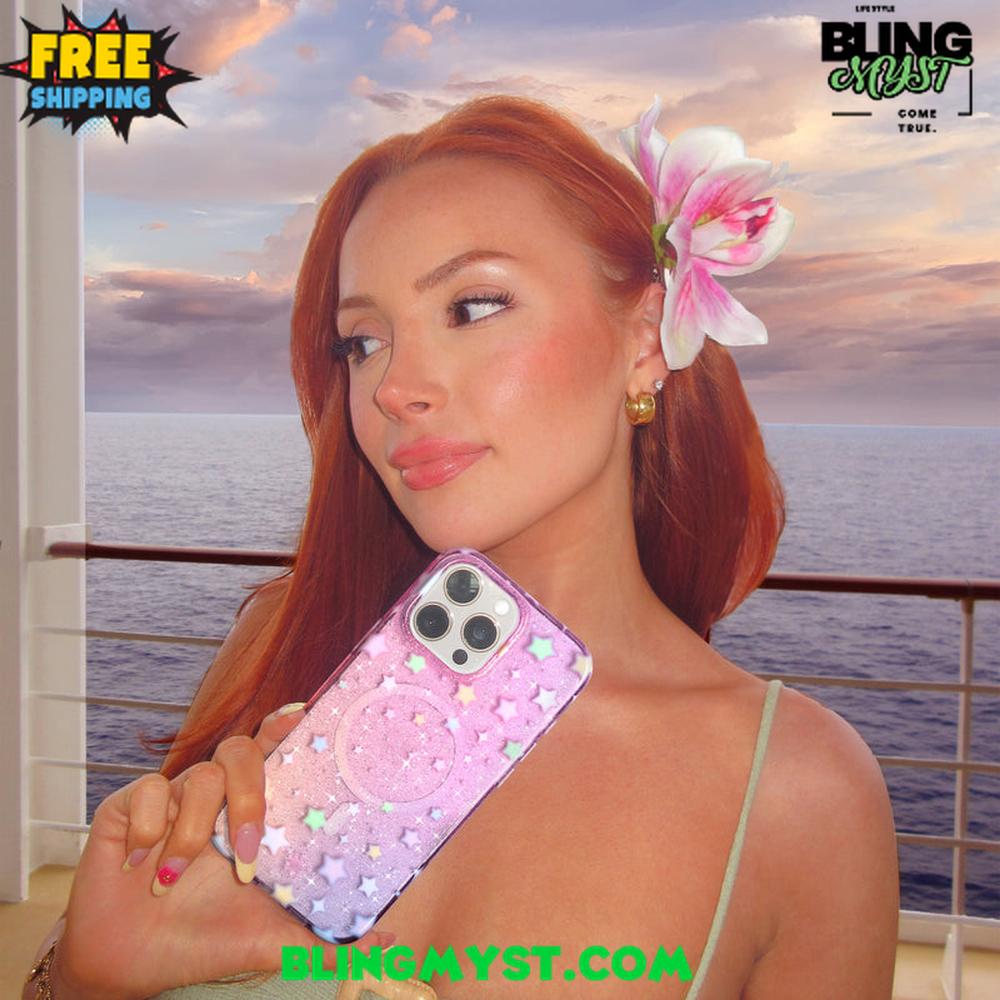 Velvet Caviar Falling Star Glitter iPhone Case Velvet Caviar Falling Star Glitter iPhone Case