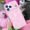 Velvet Caviar Ghosted Pink Glitter Halloween iPhone Case 6 Velvet Caviar Ghosted Pink Glitter Halloween iPhone Case 7
