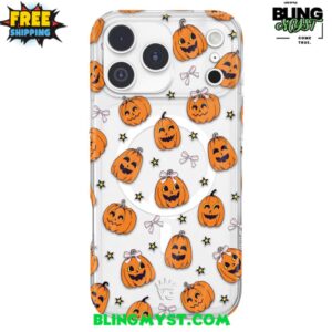 Velvet Caviar Pumpkin Princess Halloween iPhone Case