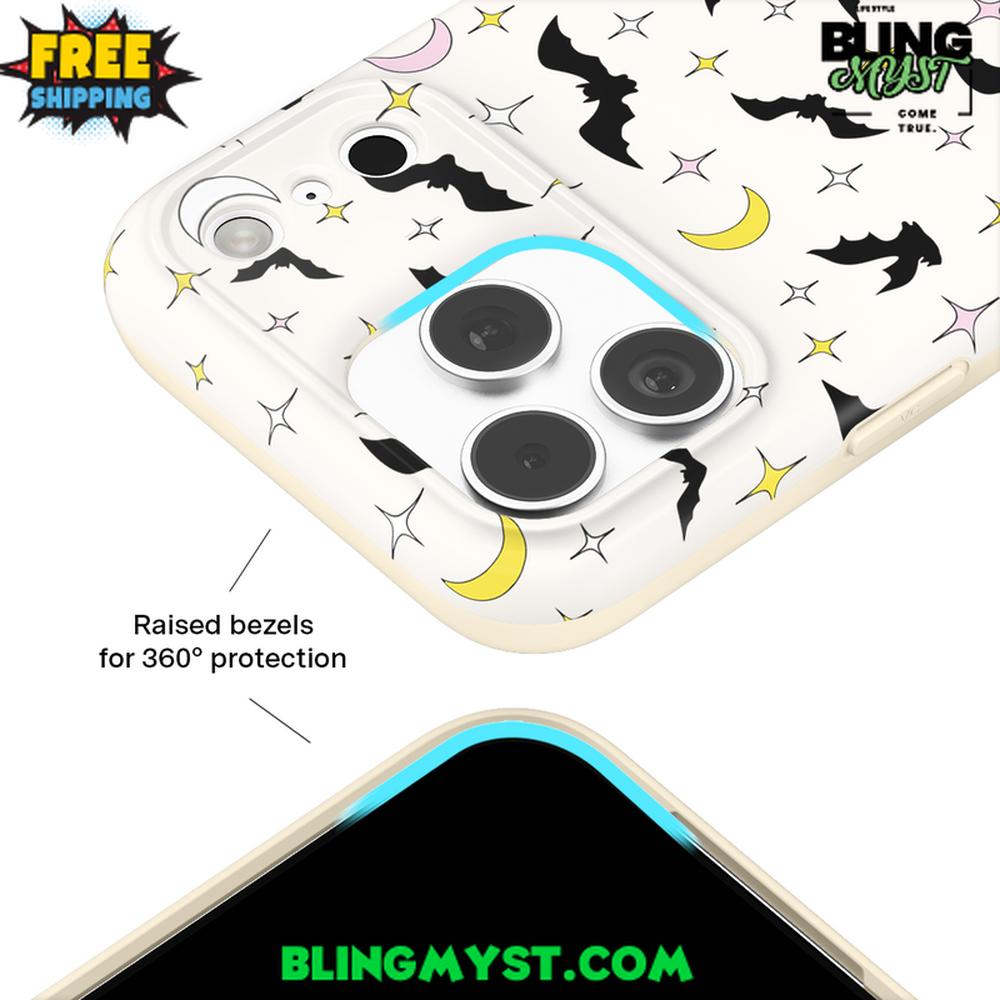Velvet Caviar Witching Hour Bats Halloween iPhone Case Velvet Caviar Witching Hour Bats Halloween iPhone Case