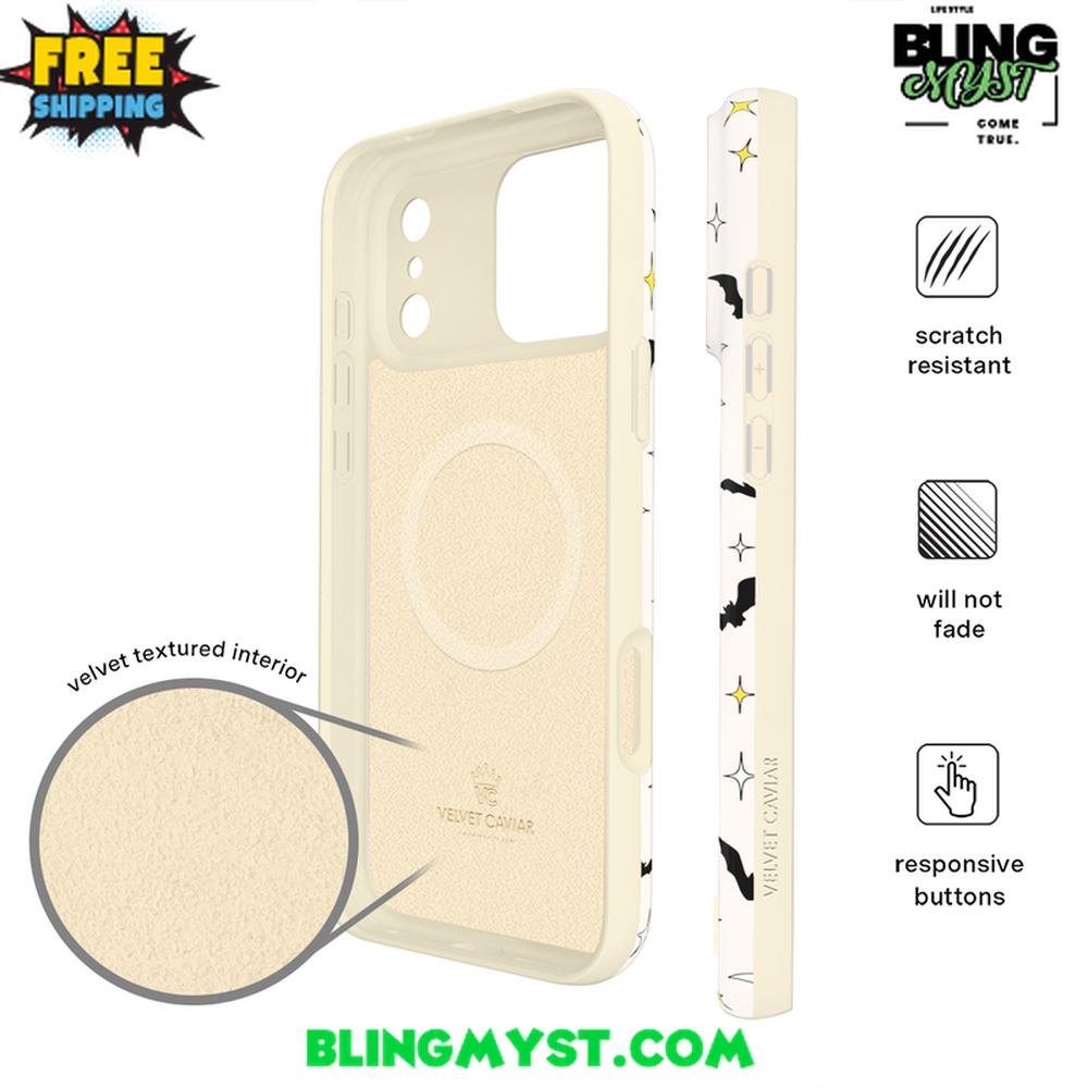 Velvet Caviar Witching Hour Bats Halloween iPhone Case Velvet Caviar Witching Hour Bats Halloween iPhone Case