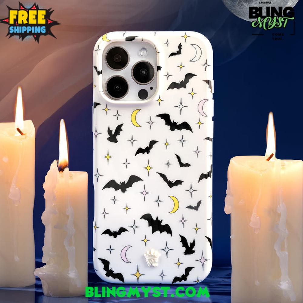 Velvet Caviar Witching Hour Bats Halloween iPhone Case Velvet Caviar Witching Hour Bats Halloween iPhone Case