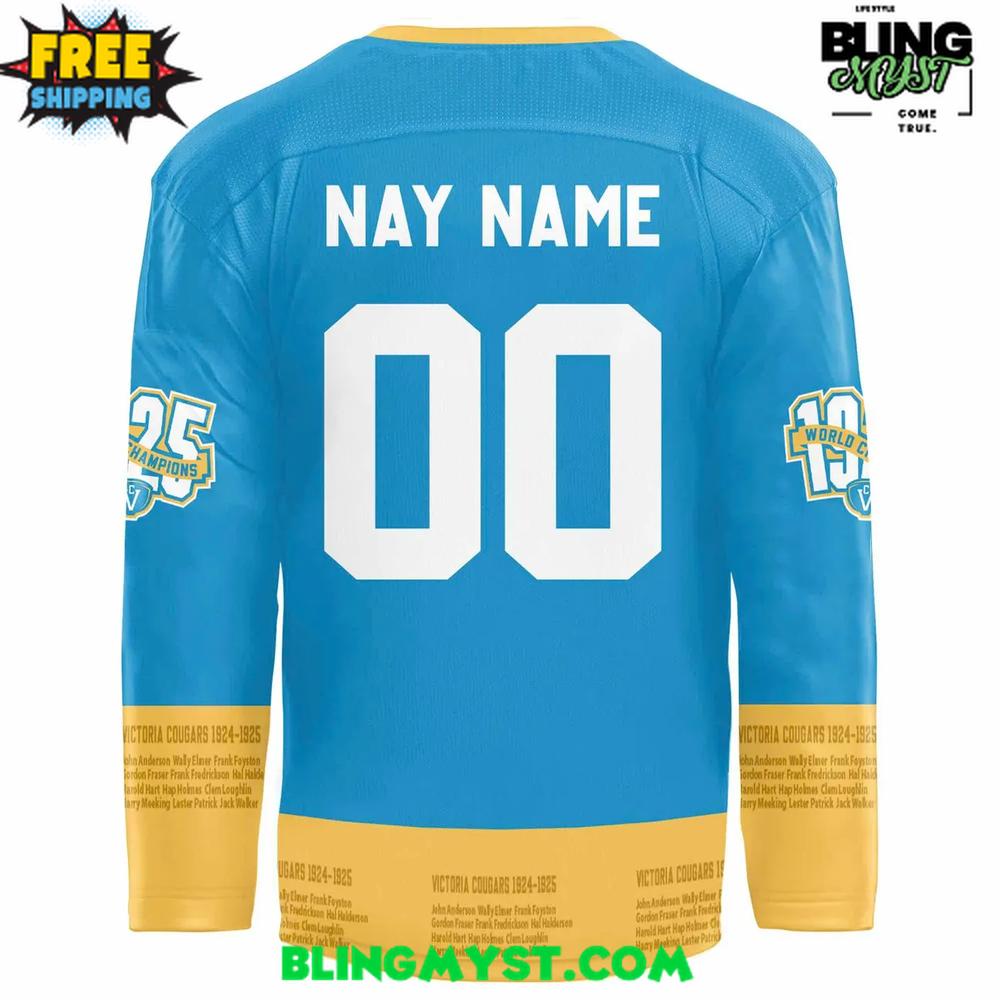 Victoria Royals 2025 Victoria Cougars Night Hockey Jersey Victoria Royals 2025 Victoria Cougars Night Hockey Jersey
