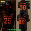 Virginia Tech Hokies x Metallica 2025 Football Jersey