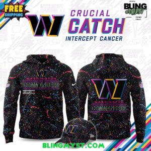 Washington Commanders 2025 NFL Crucial Catch Club Hoodie