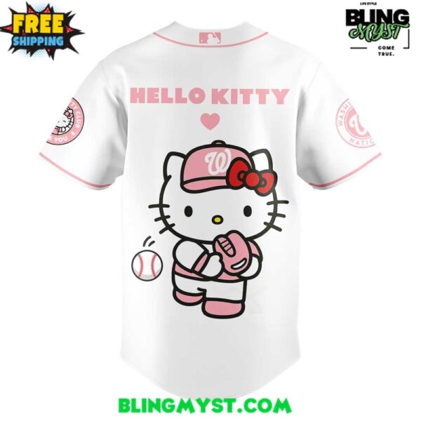 Washington Nationals Hello Kitty Special Baseball Jersey