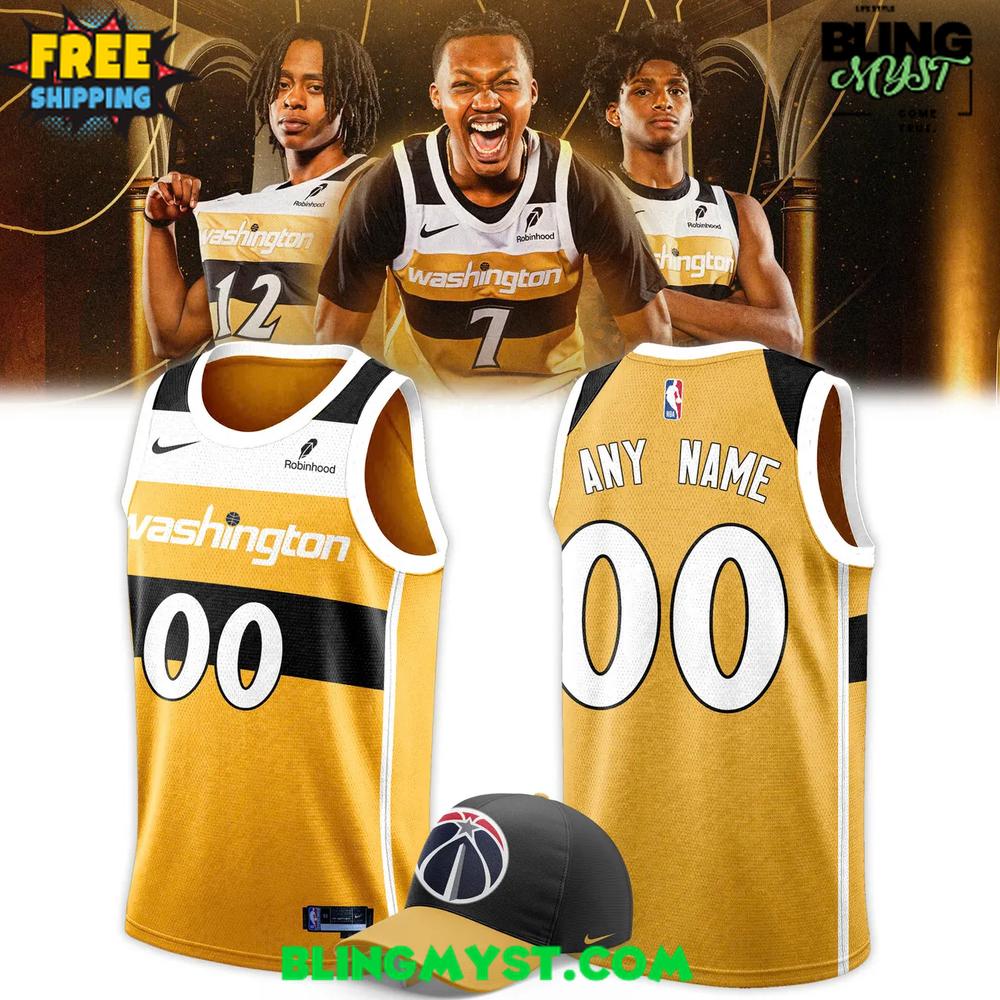 Washington Wizards 2025-26 City Edition Basketball Jersey Washington Wizards 2025-26 City Edition Basketball Jersey