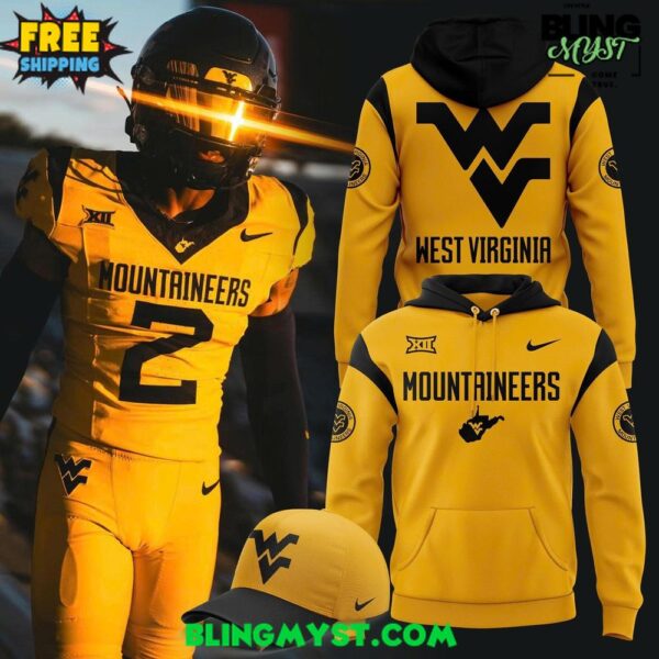 West Virginia Mountaineers Golden Black Limited Edition Hoodie
