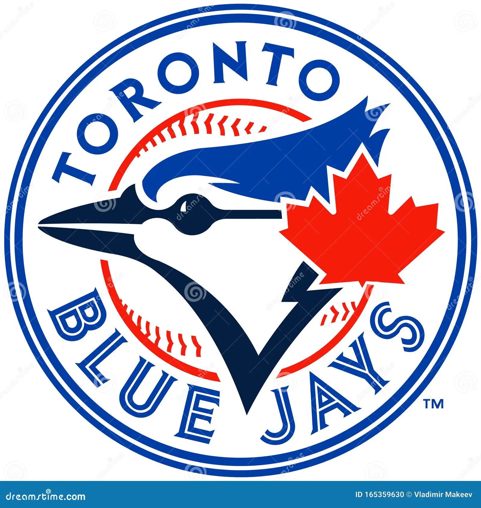 logo toronto blue jays baseball club canada isolated white background logo toronto blue jays baseball 165359630
