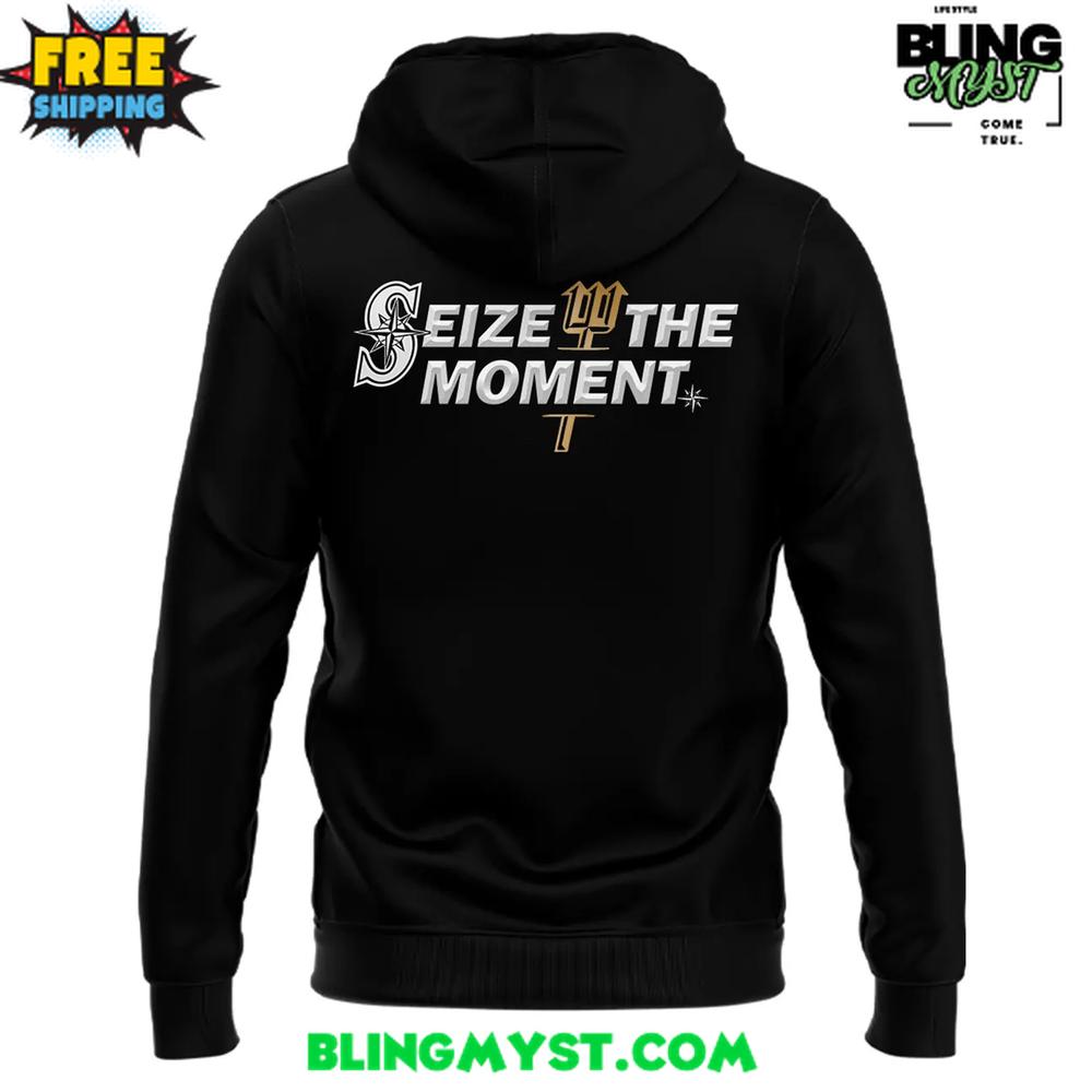 2025 ALCS Seattle Mariners Seize The Moment Hoodie 2025 ALCS Seattle Mariners Seize The Moment Hoodie