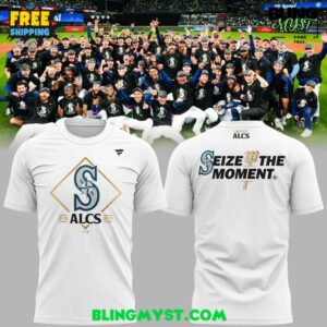 2025 ALCS Seattle Mariners Seize The Moment T-Shirt