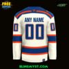 2025 Edmonton Oilers Fanatics Blank Premium Cream Alternate Hockey Jersey 3