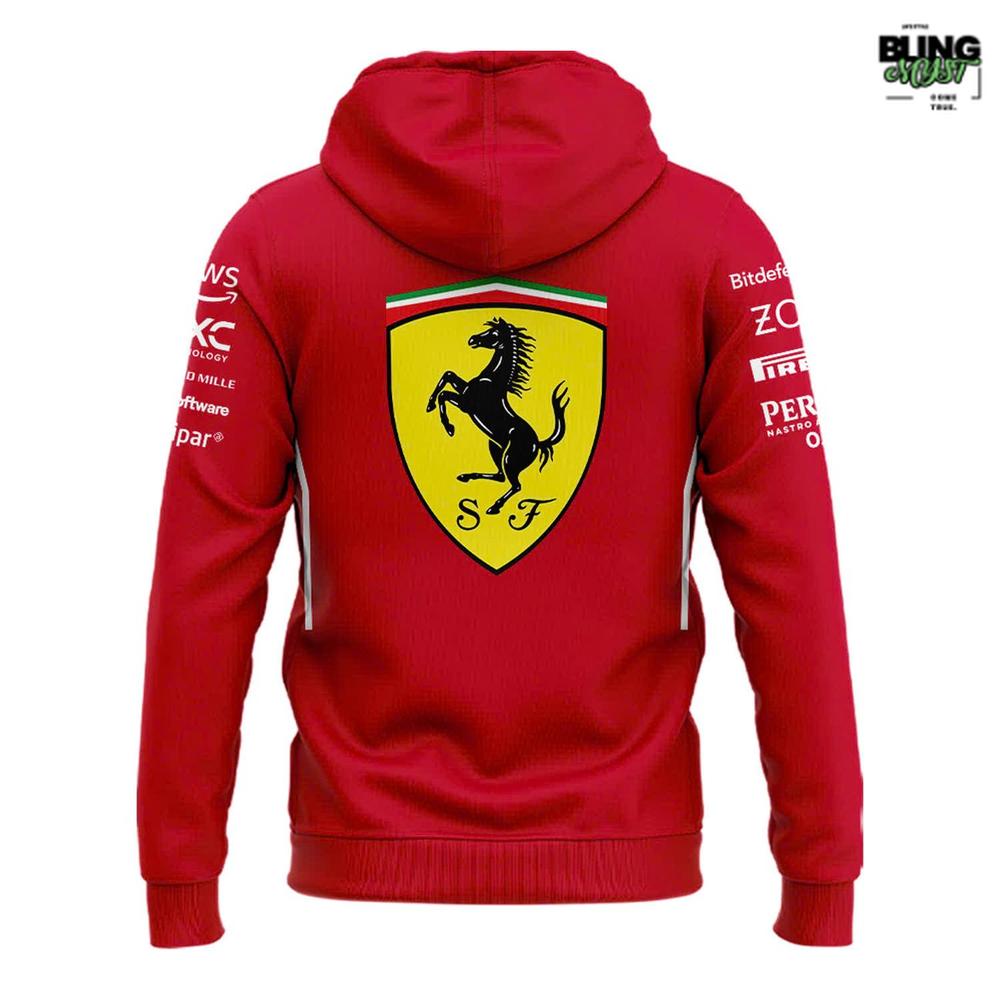 2025 Scuderia Ferrari Formula 1 Team Edition Hoodie 2025 Scuderia Ferrari Formula 1 Team Edition Hoodie