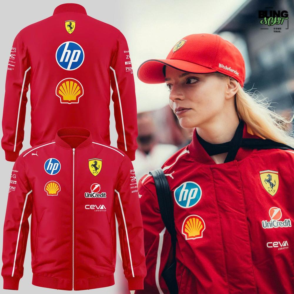 2025 Scuderia Ferrari Formula 1 Team Edition Jacket 2025 Scuderia Ferrari Formula 1 Team Edition Jacket