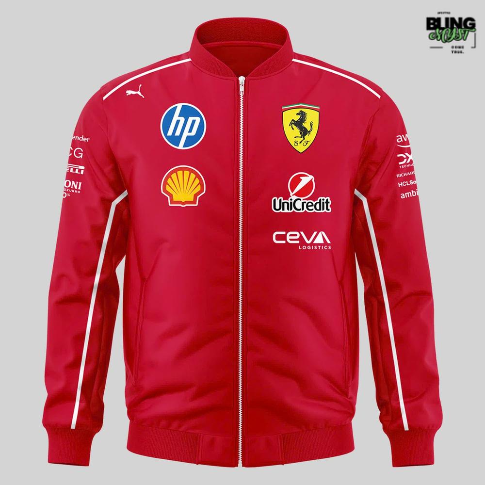 2025 Scuderia Ferrari Formula 1 Team Edition Jacket 2025 Scuderia Ferrari Formula 1 Team Edition Jacket