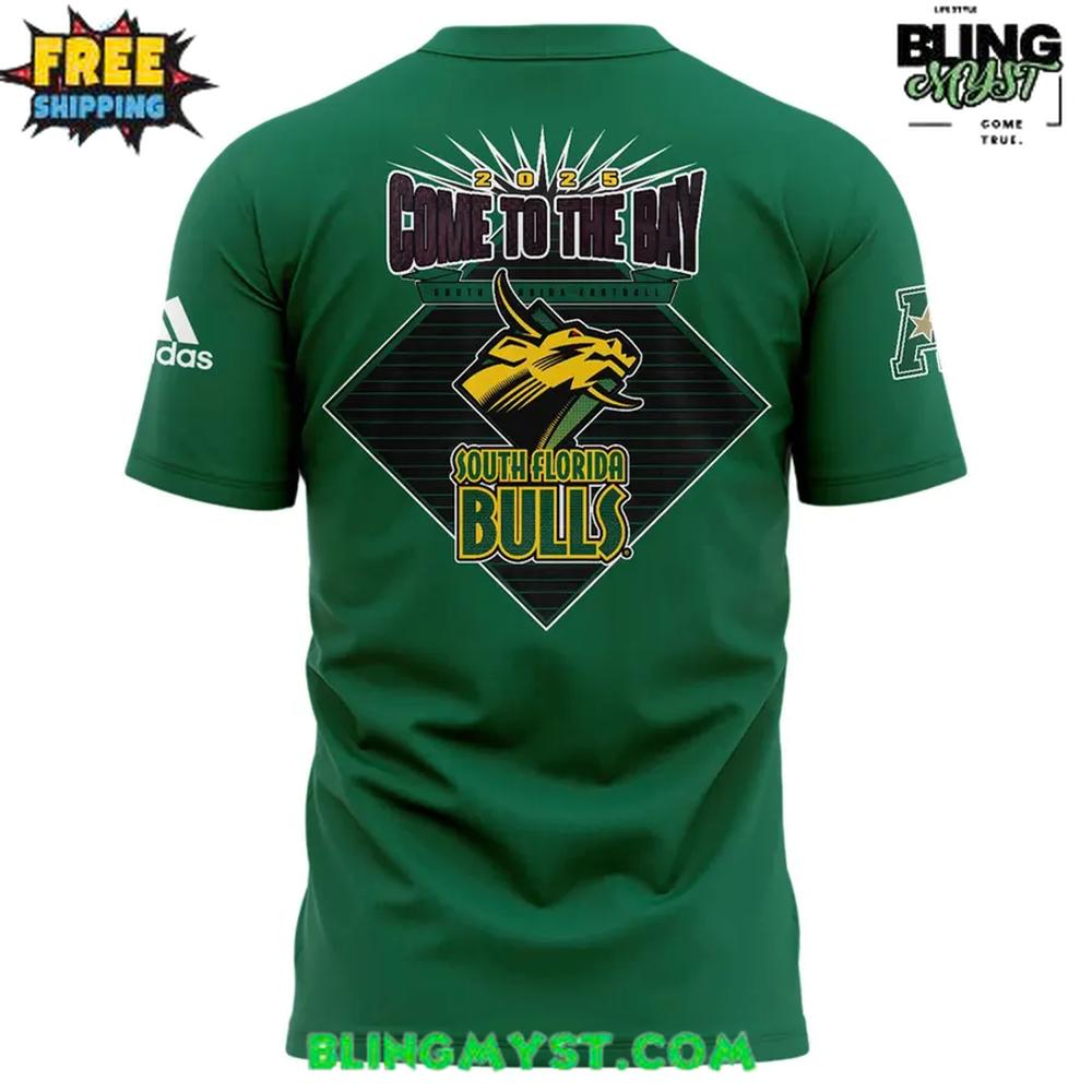 2025 South Florida Bulls Football Robo Bull T-Shirt 2025 South Florida Bulls Football Robo Bull T-Shirt