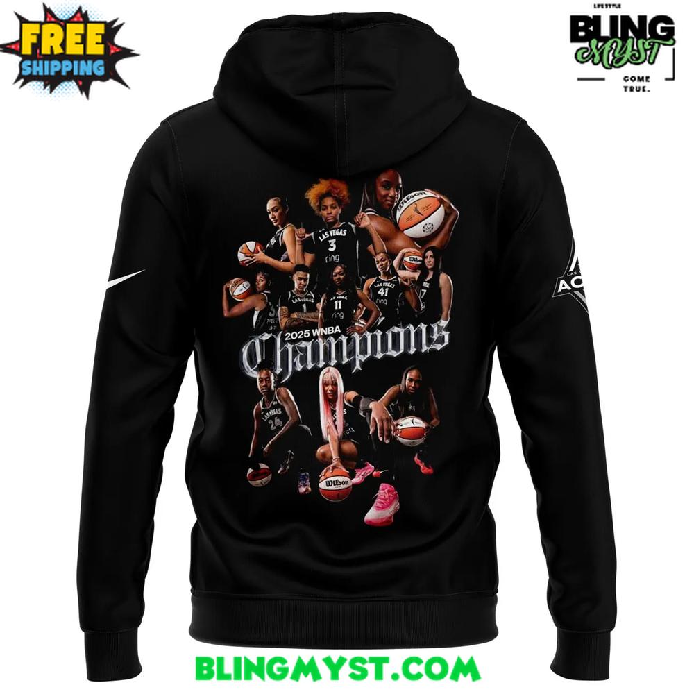2025 WNBA Finals Champions Las Vegas Aces Special Edition Hoodie 2025 WNBA Finals Champions Las Vegas Aces Special Edition Hoodie