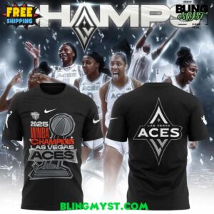 2025 WNBA Finals Champions Las Vegas Aces Special Edition T-Shirt