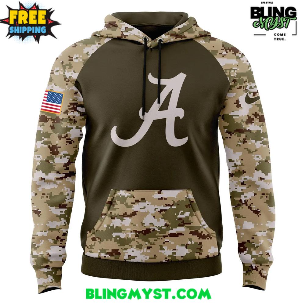 Alabama Crimson Tide Salute To Service 2025 Hoodie Alabama Crimson Tide Salute To Service 2025 Hoodie