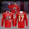 Anaheim Ducks x Shohei Ohtani Limited Edition Hockey Jersey 1
