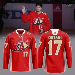 Anaheim Ducks x Shohei Ohtani Limited Edition Hockey Jersey